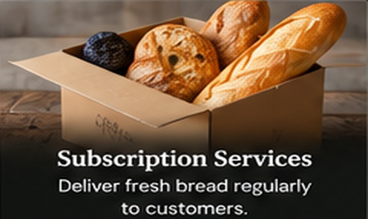 Box of fresh bread